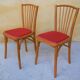 Pair of vintage bistro chairs