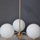 Brass and opaline luster