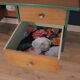 Restored office, 60/70 year, forest green and ancient flowers
