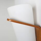 Applique NX 41 de Louis Kalff pour Philips en contreplaqué de teck courbé, 1959