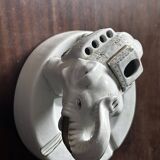 Vintage Ceramic Elephant - Ashtray and Incense Diffuser
