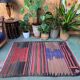 Medium Vintage Turkish Kilim Rug 140x111 cm Wool Kelim