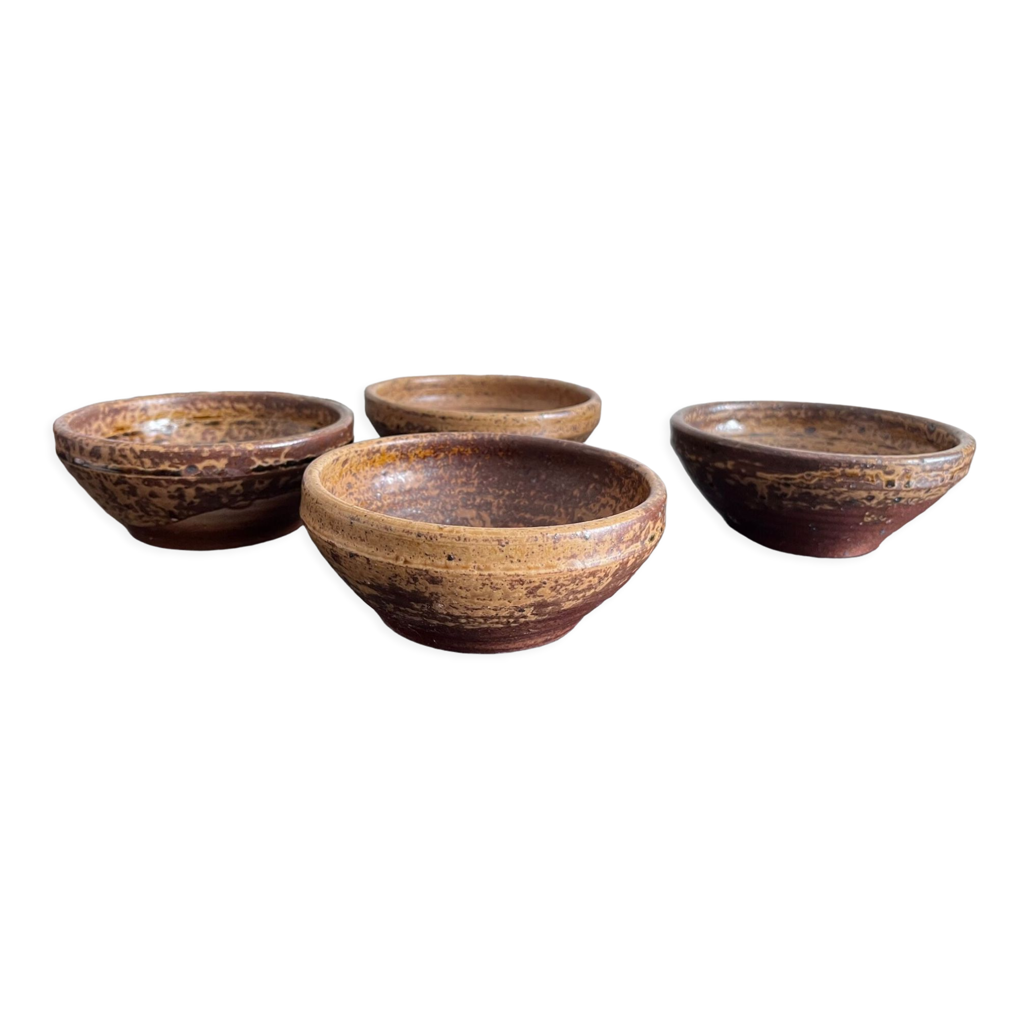 4 bowls in sandstone André Bodin La Borne