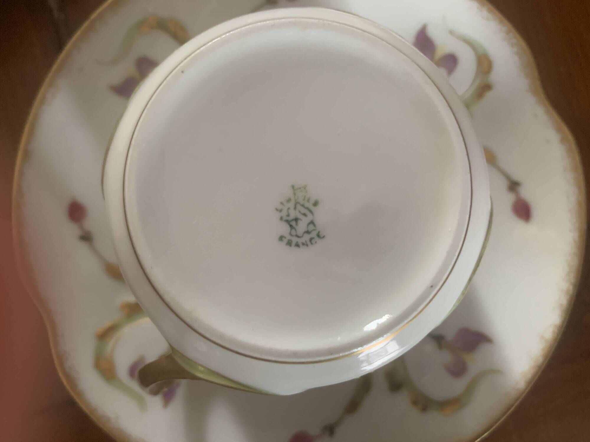 Limoges porcelain coffee service from 1900