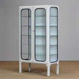 Glass & Iron Medical Cabinet, 1970s