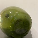 Dame jeanne bonbonne verte 19eme