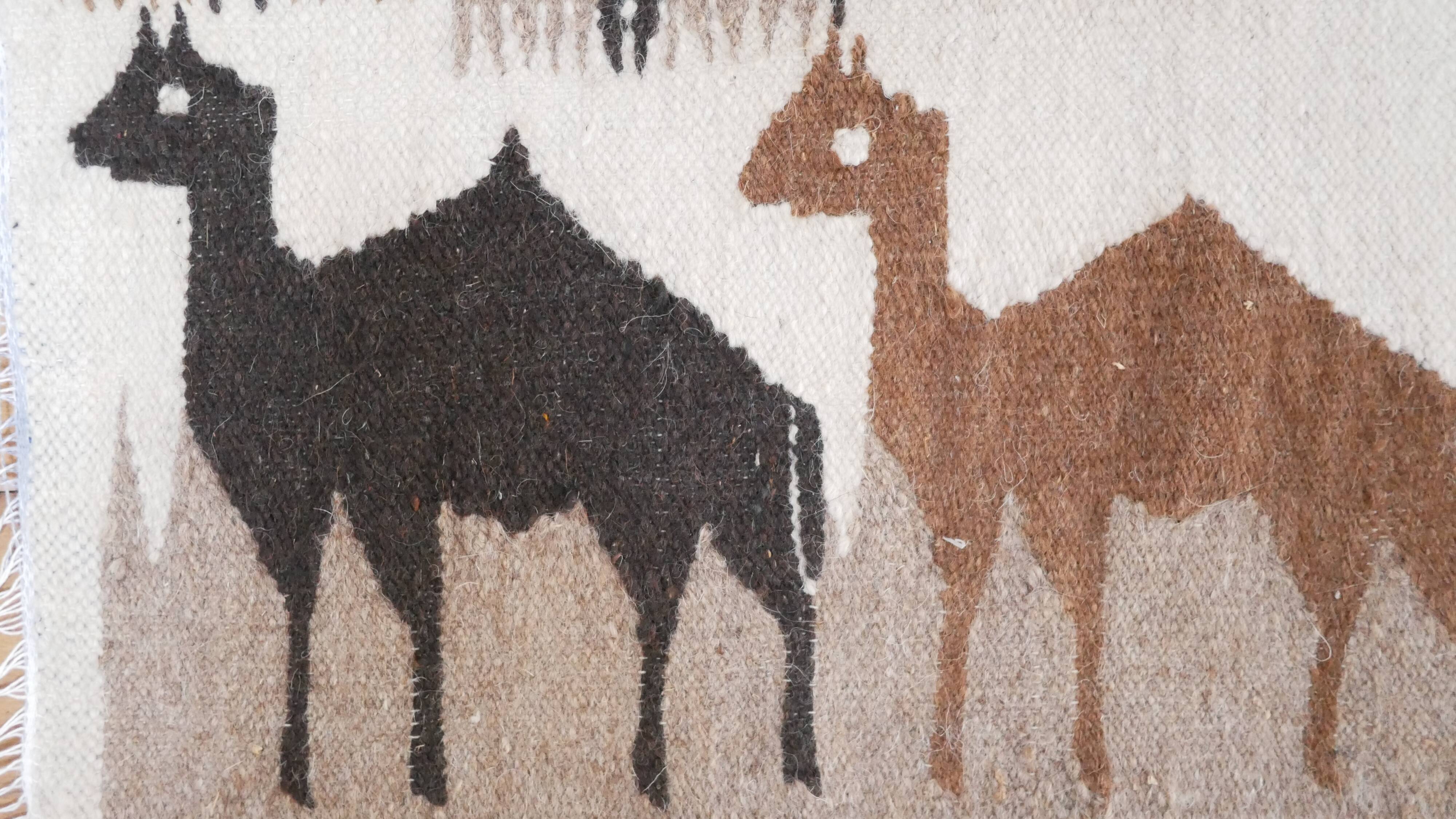 Small vintage carpet