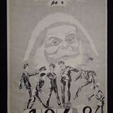 Project pub Air France signs Guy Delaplanche best wishes for 1968