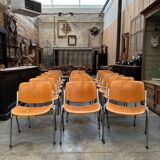 Suite of 18 DSC106 chairs by Giancarlo PIRETTI for Castelli