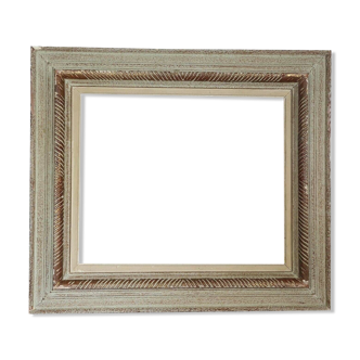 Montparnasse style frame 66X56 foliage 46X38 cm patinated wood circa 1930/50 SB209