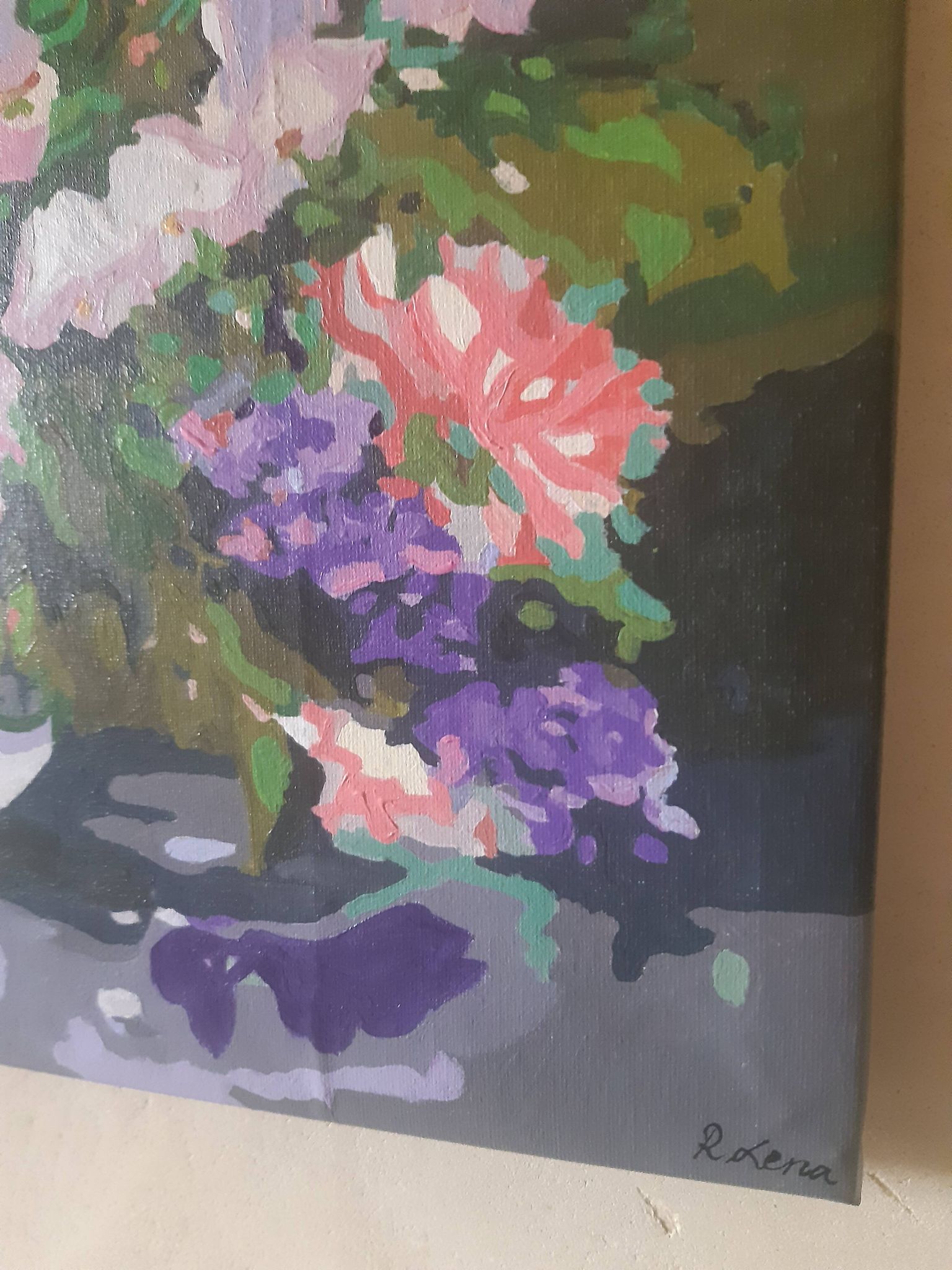 Flower painting