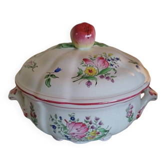 Vegetable tureen Lunéville Keller and Guérin