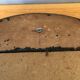 Old oval mirror 40x45cm