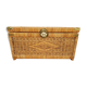 70s wicker malle
