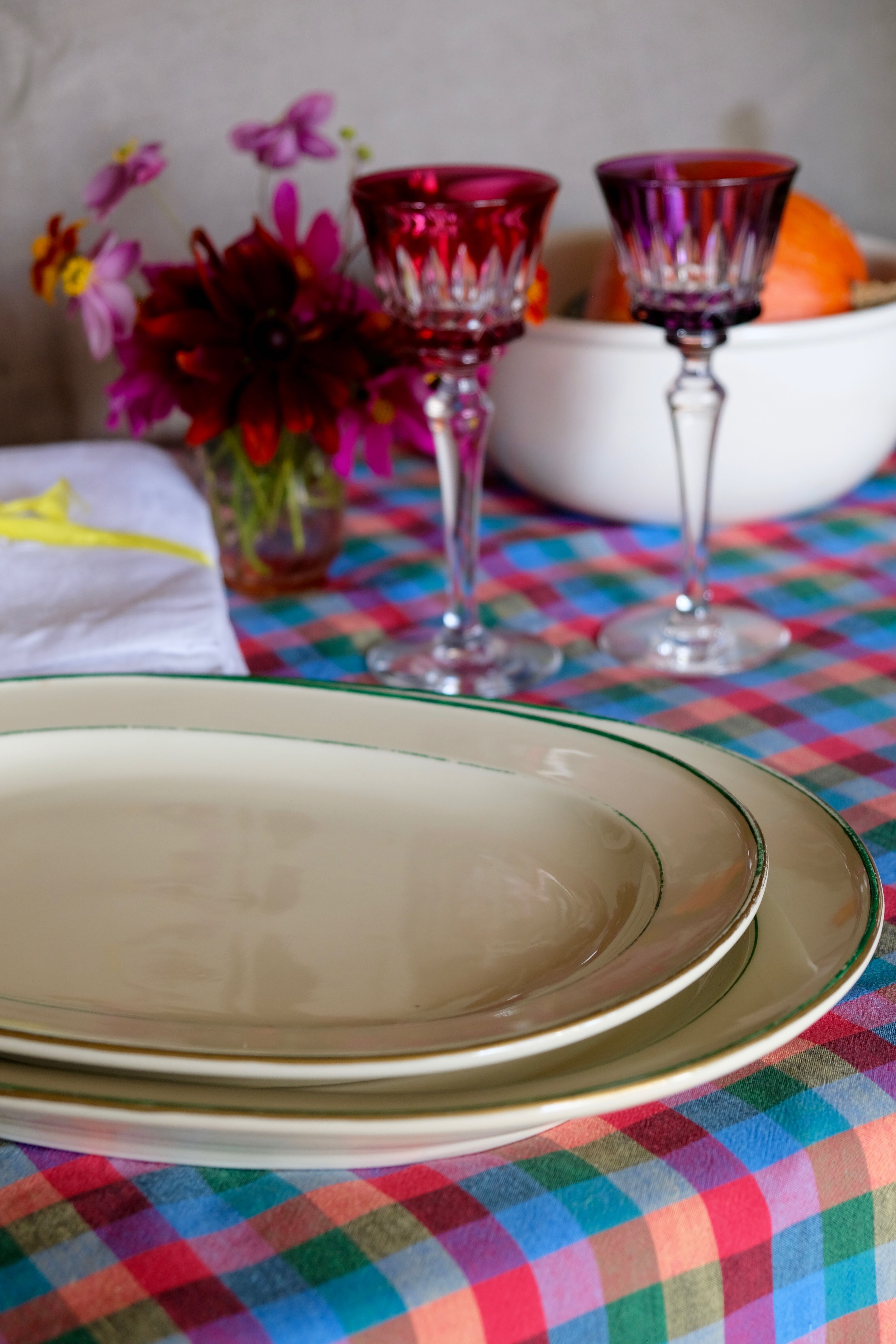 Service dish of the hotel "Grand Hotel Nationale" Lucerne Switzerland of the Buchecker & C manufacture