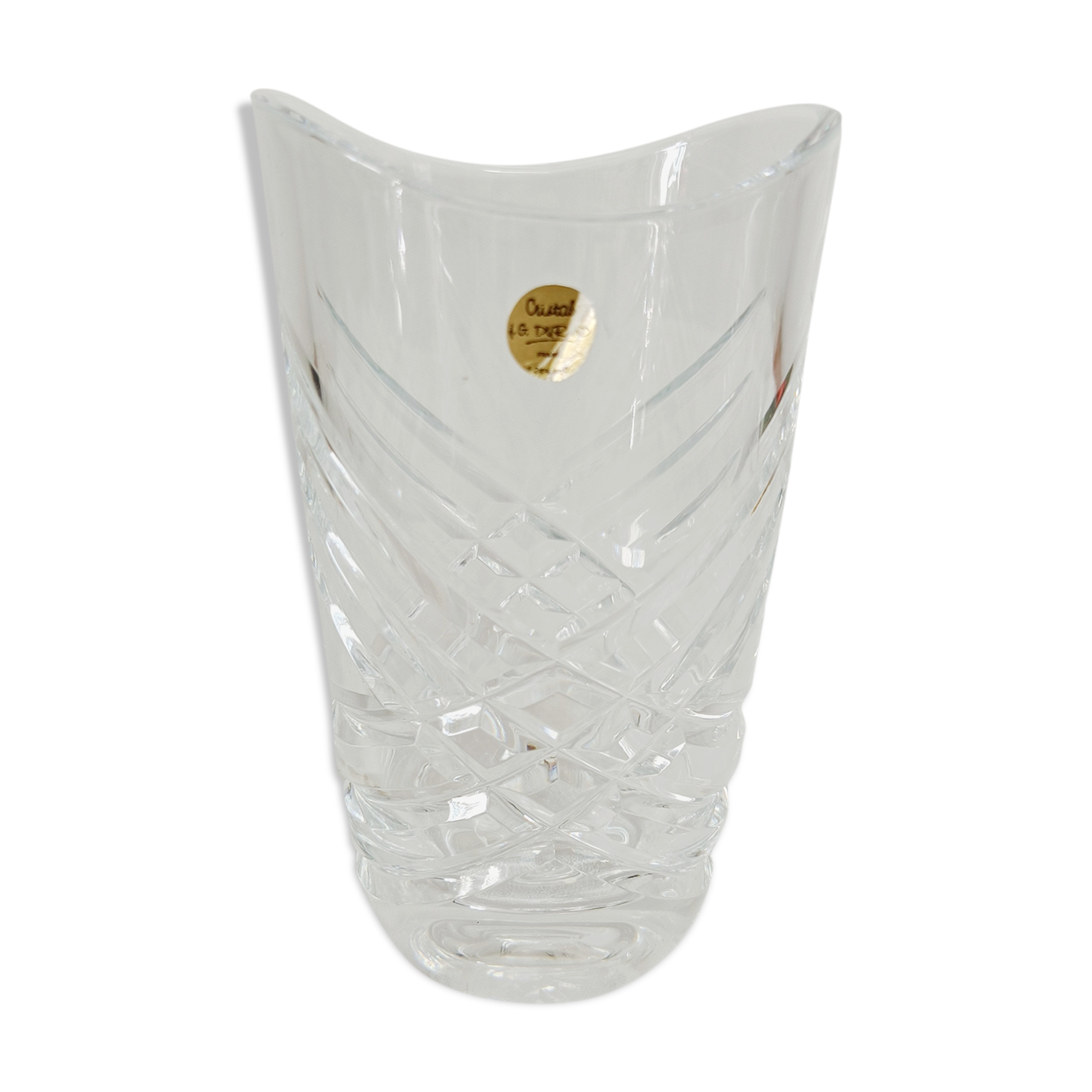 JG Durand crystal vase