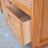 Pine chest of drawers 1970