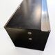 Guido Faleschini's desk for Mariani, black lacquered, 1970s