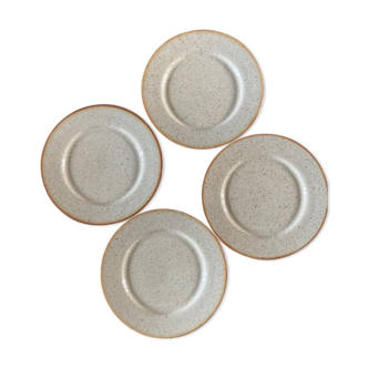 Four Tulowice dessert plates