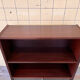 Danish bookcase with glass display