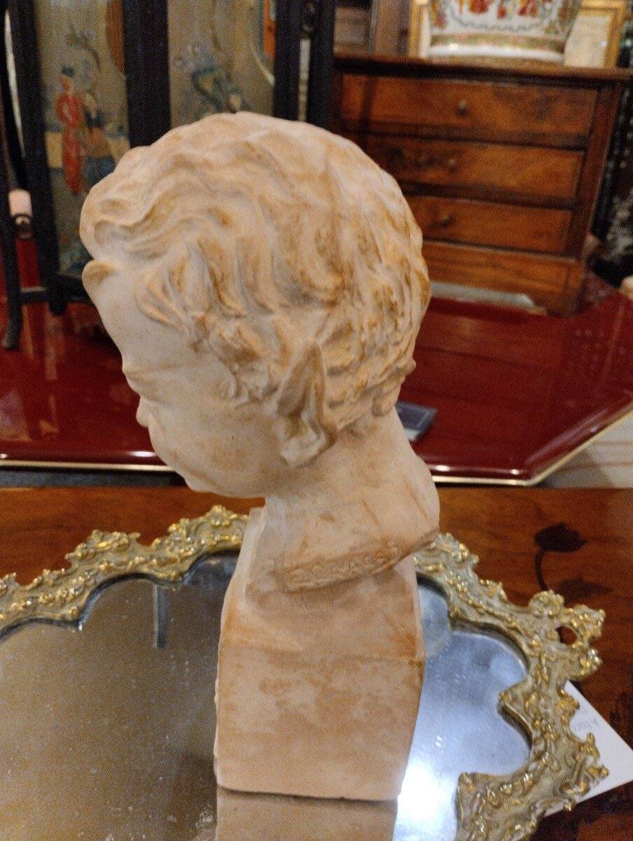 Bust - Bacchus - Terracotta - André Cavacos - c. 1930.