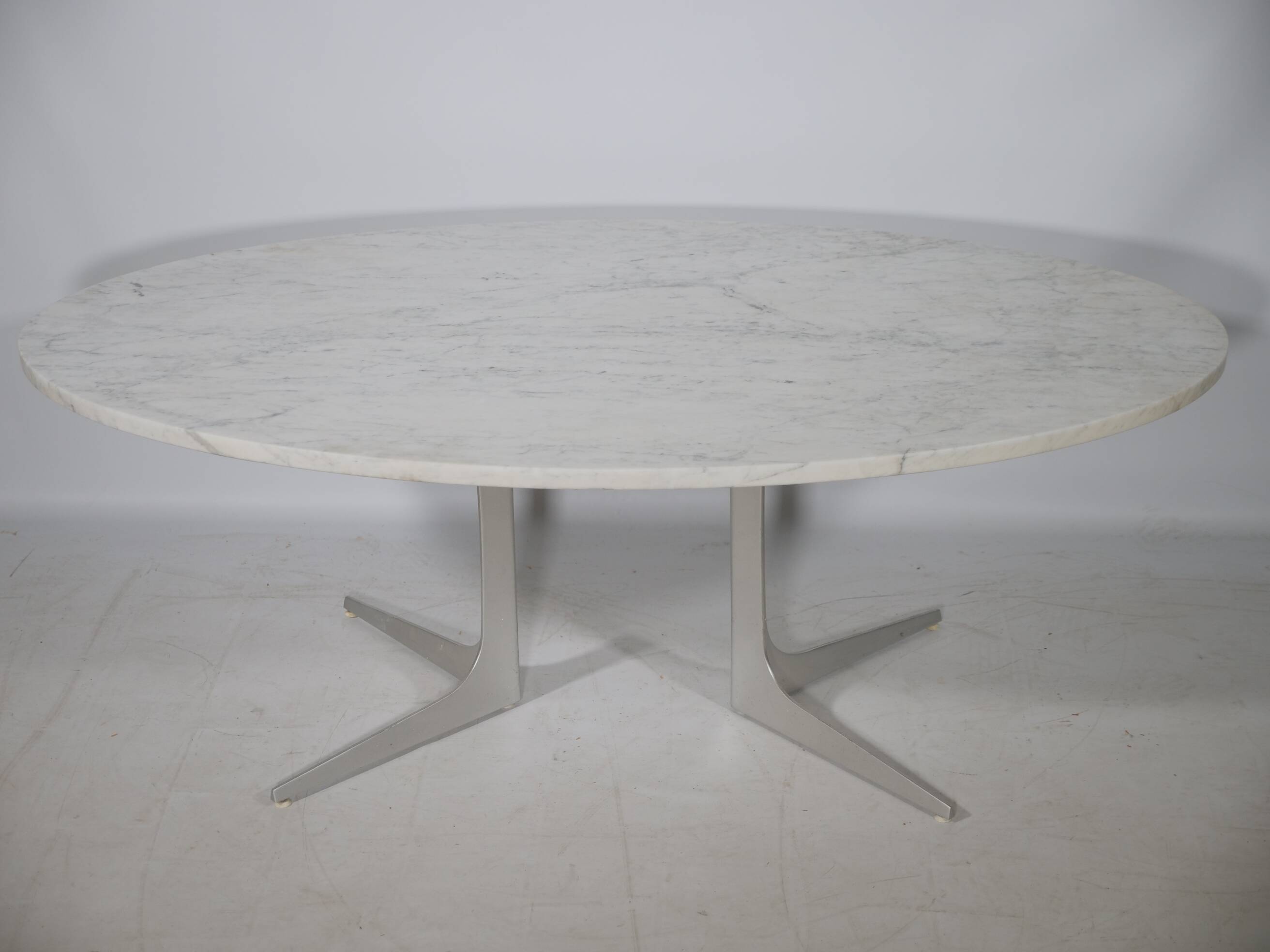 Marble coffee table by Herbert Hirche for Christian Holzäpfel, 1960s