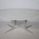 Marble coffee table by Herbert Hirche for Christian Holzäpfel, 1960s