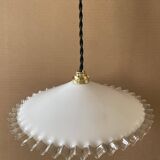 Suspension opaline ancienne