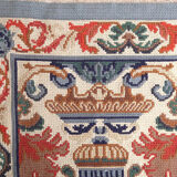 Portuguese rug Arraiolos 1950
