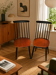 Pair of "Fanett" chairs designed by Ilmari Tapiovaara, circa 1970.