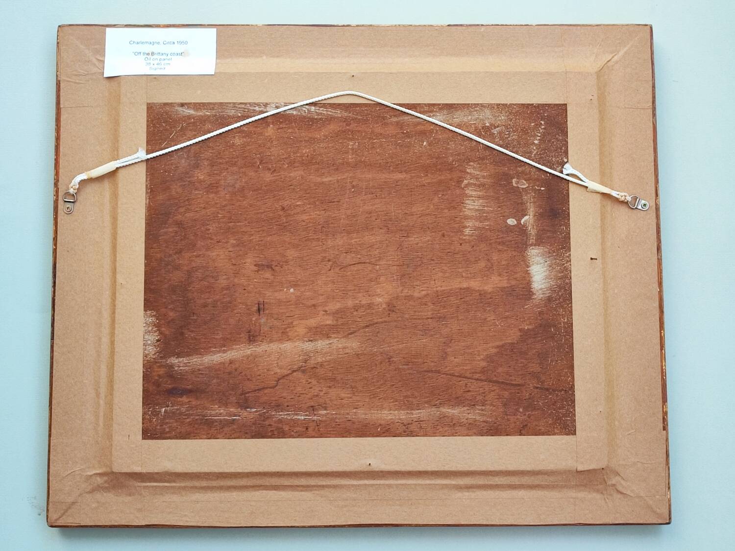 Oil painting - seascape Brittany