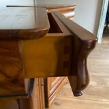 Pair of bedside tables Louis Philippe style