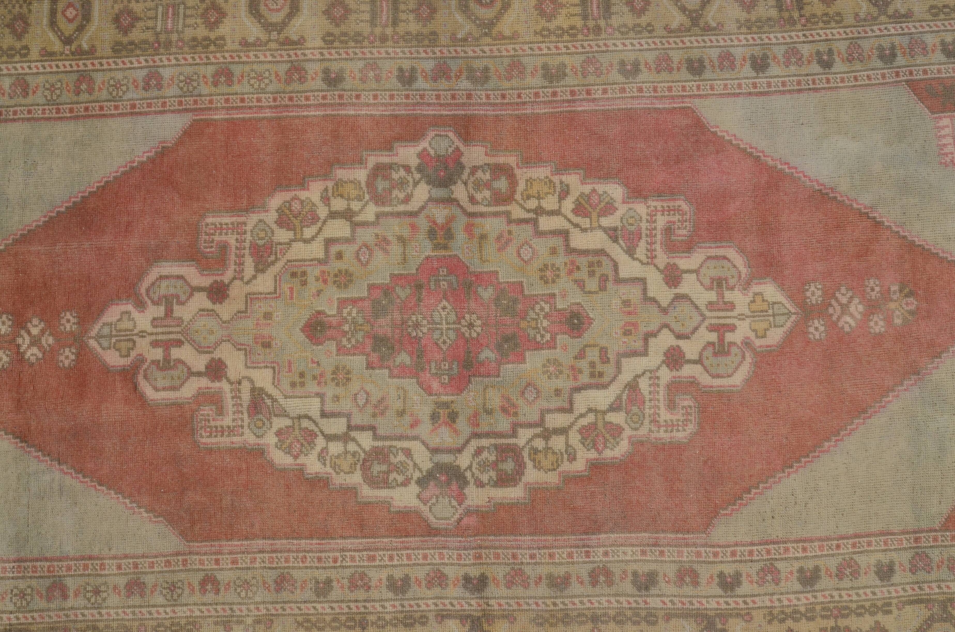 Huge Size Anatolian Vintage Wool Carpet sku 2536