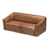 De Sede DS-47 bullhide leather sofa, Switzerland, 1970s