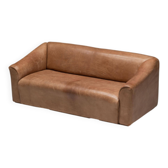 De Sede DS-47 bullhide leather sofa, Switzerland, 1970s