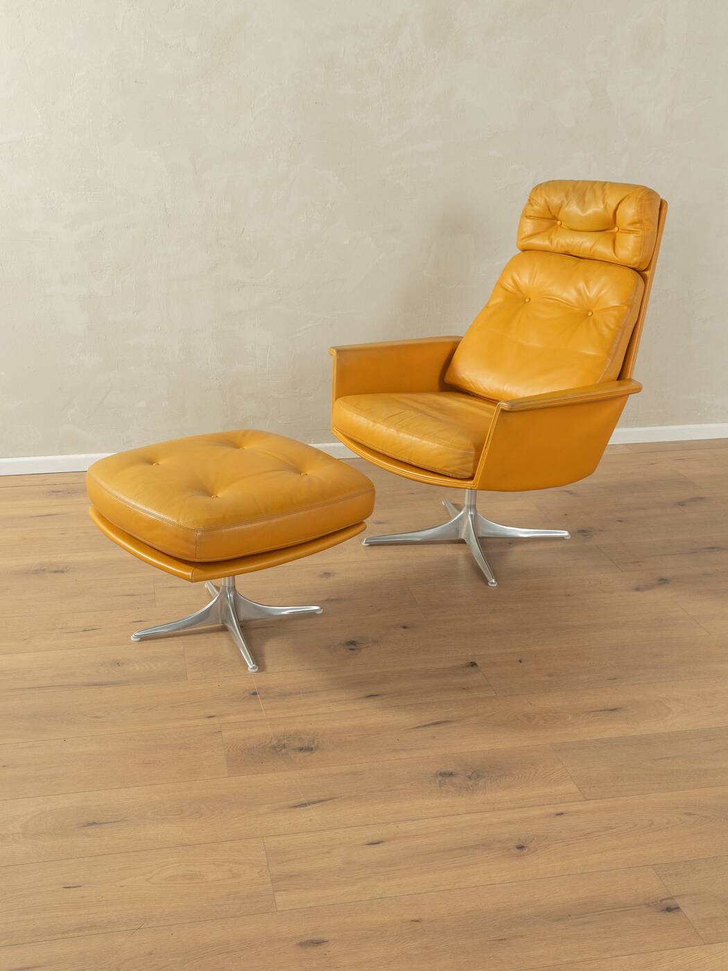 SEDIA armchair with footstool, Horst Brüning for Cor