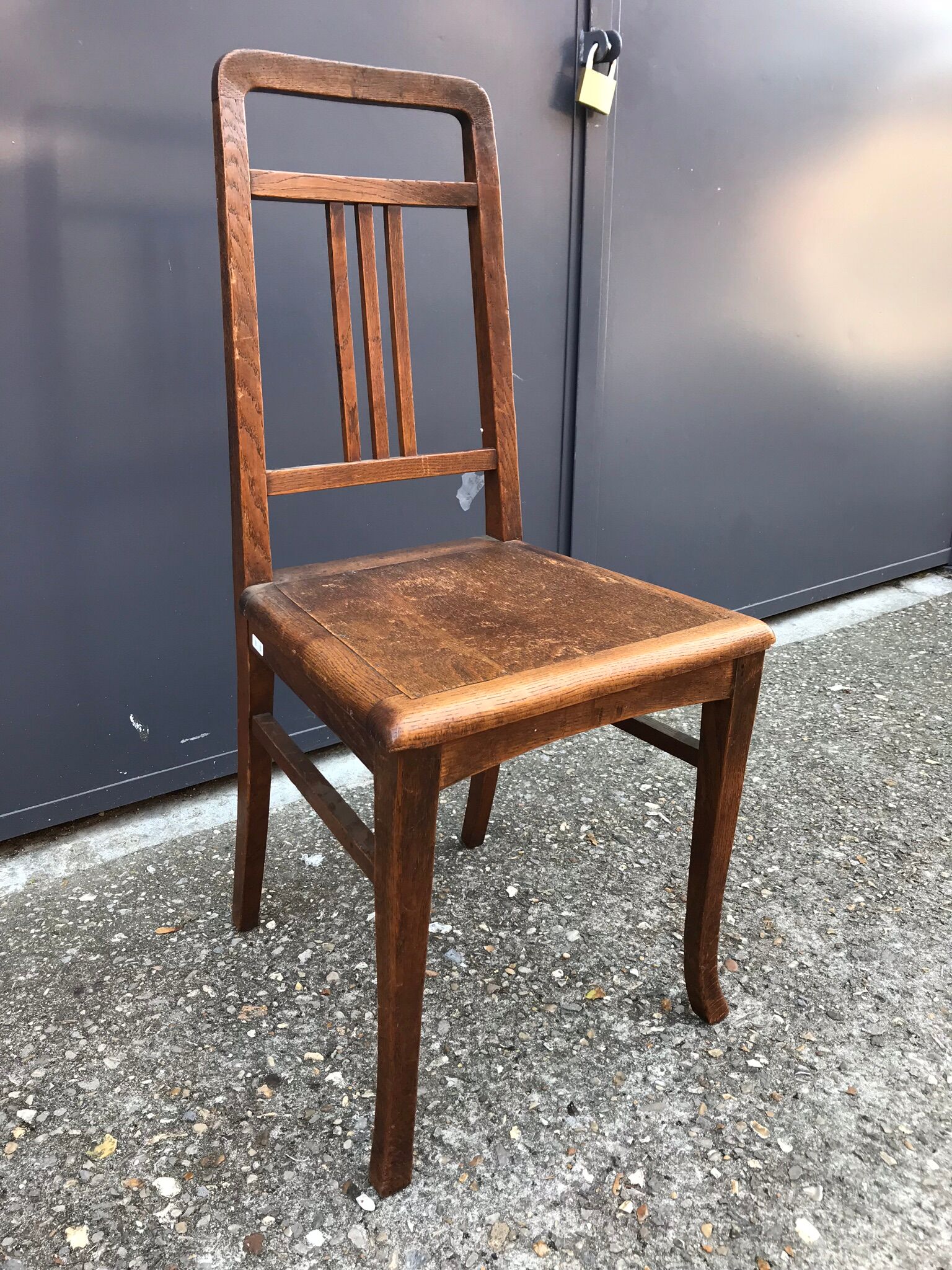 Chair Bistro national library Bnf richelieu paris France