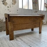 Coffre de berger Vosges 1900 art populaire