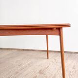 Table à manger danoise Mid-Century Modern en teck, Danemark, années 1960