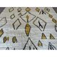 New Hand-Knotted Contemporary Moroccan Rug Made Of Natural Wool. Custom Options Available.
