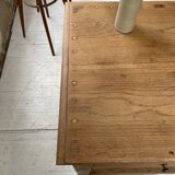 Early 20th century oak trade counter