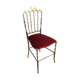 Chiavari brass chair