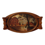 Art Deco plateau signed Germonde