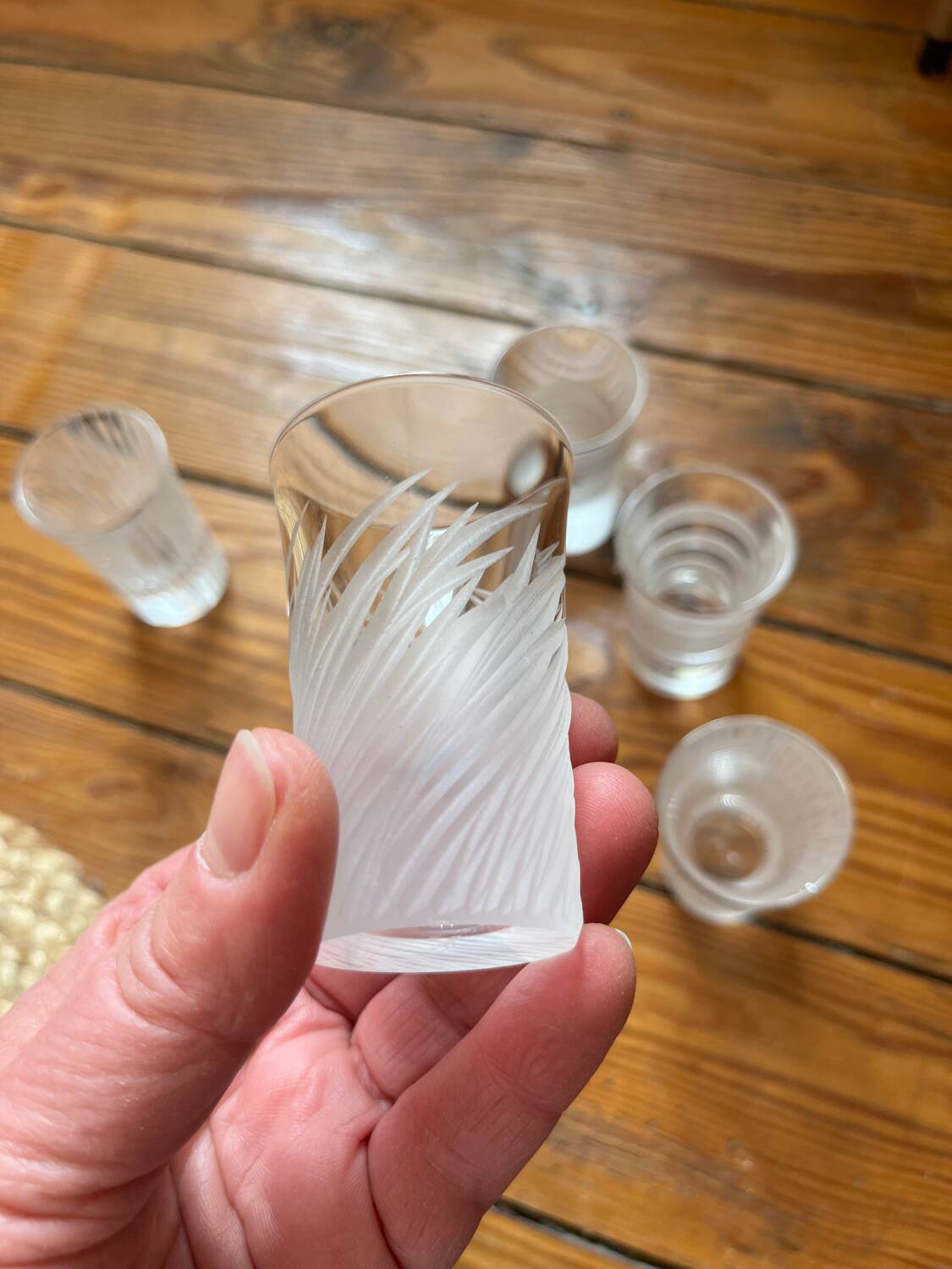 Verres à vodka Salviati