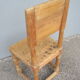 Rustic Scandinavian pine chair