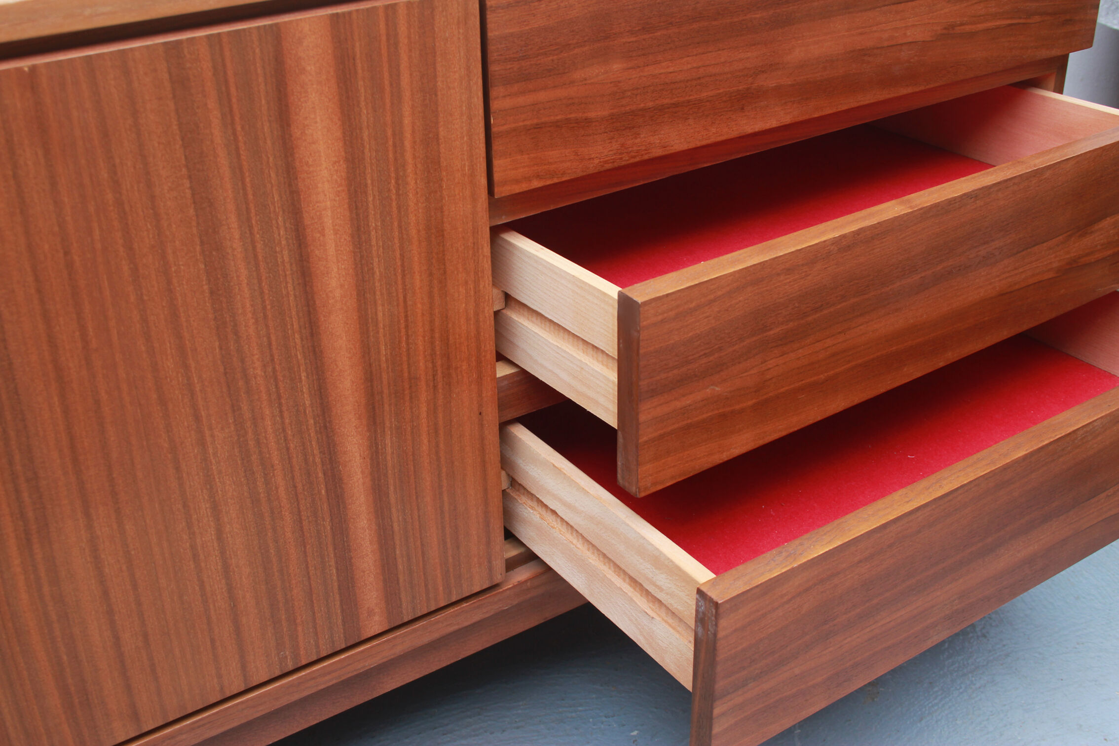 1970s sideboard in walnut