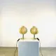 Cocoon Table Lamp By Friedel Wauer For Goldkant Leuchten, Germany, Circa 1960S/1970S