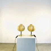 Cocoon Table Lamp By Friedel Wauer For Goldkant Leuchten, Germany, Circa 1960S/1970S