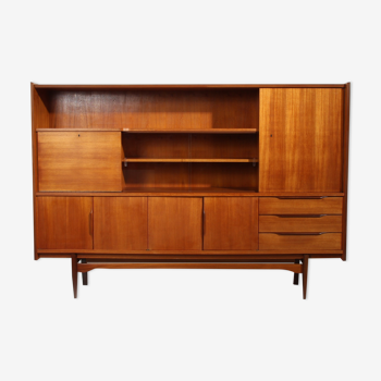 Scandinavian high row in teak