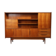 Scandinavian high row in teak